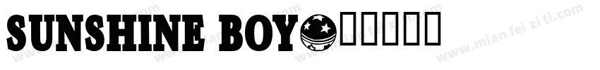 Sunshine boy字体转换